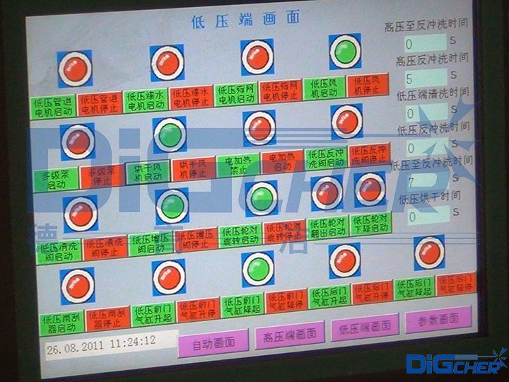 高速動(dòng)車組輪對超高壓水除漆系統(tǒng)PLC控制